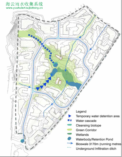 新加坡JTC清潔科技園——國外海綿城市案例分析